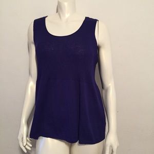 Eileen Fisher 100% Wool Sleeveless Top 3X